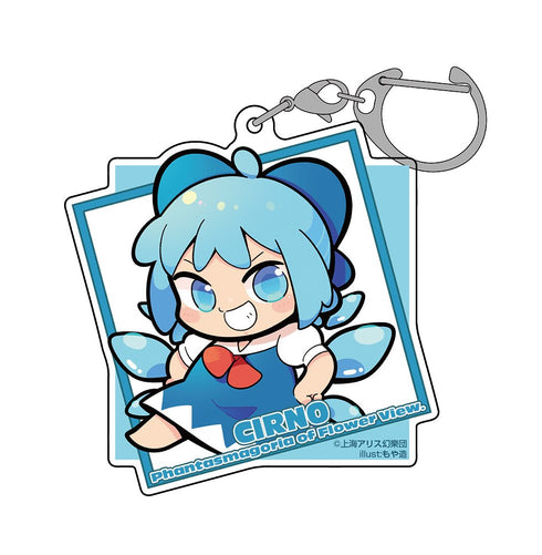 『東方Project』チルノ アクリルマルチキーホルダー illust:もや造