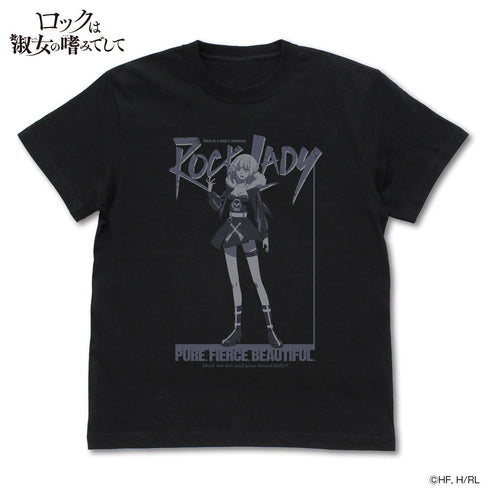 『ロックは淑女の嗜みでして』白矢環 Tシャツ ブラック S
