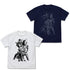『攻殻機動隊 STAND ALONE COMPLEX』草薙素子 ピクセル Tシャツ ネイビー M