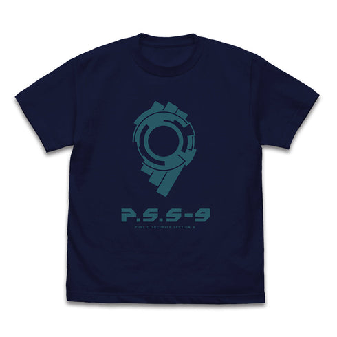 『攻殻機動隊 STAND ALONE COMPLEX』公安9課ロゴ Tシャツ ネイビー S