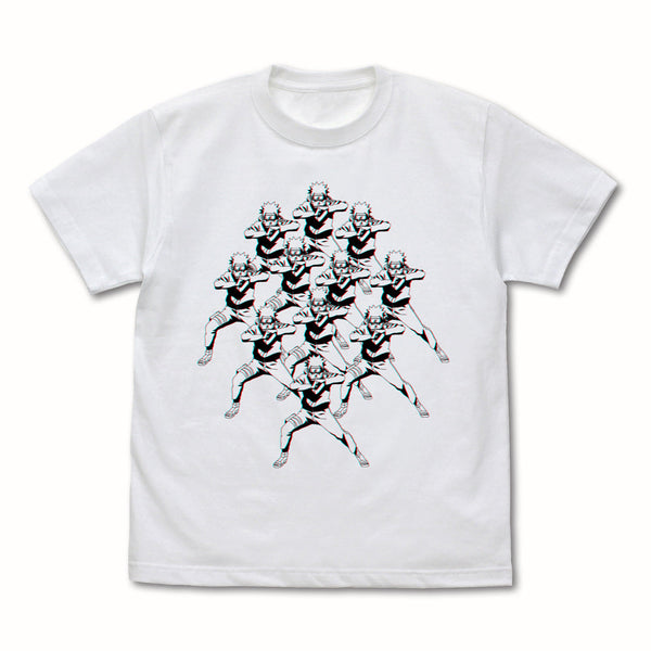 『NARUTO-ナルト- 疾風伝』うずまきナルト 影分身の術 Tシャツ ホワイト S