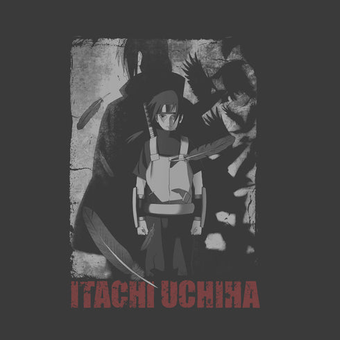 『NARUTO-ナルト- 疾風伝』イタチ真伝篇 Tシャツ スミ M