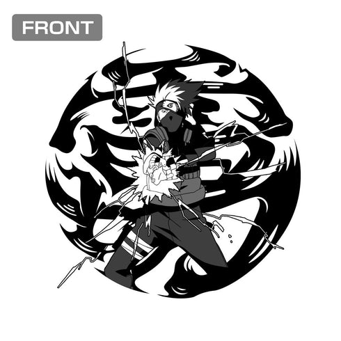 『NARUTO-ナルト- 疾風伝』はたけカカシ 雷切 Tシャツ ホワイト M