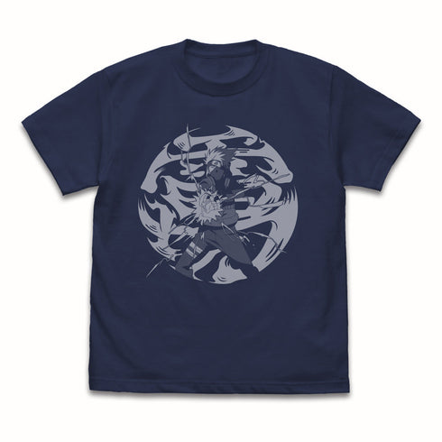『NARUTO-ナルト- 疾風伝』はたけカカシ 雷切 Tシャツ ホワイト L