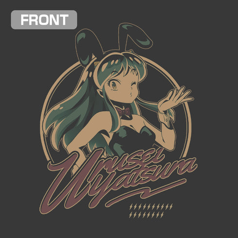 『うる星やつら』バニーガール ラム Tシャツ スミ S