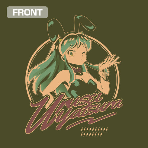 『うる星やつら』バニーガール ラム Tシャツ スミ XL