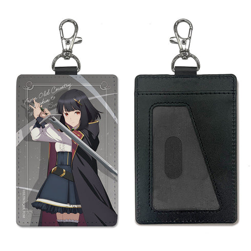 『片田舎のおっさん、剣聖になる』フィッセル・ハーベラー パスケース(ナスカン付き)