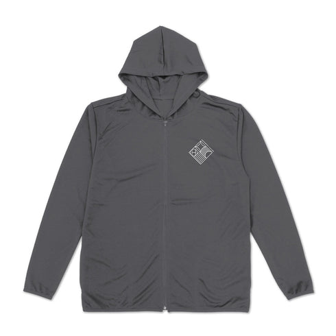 『学園アイドルマスター』初星学園 薄手ドライパーカー ブラック XXL