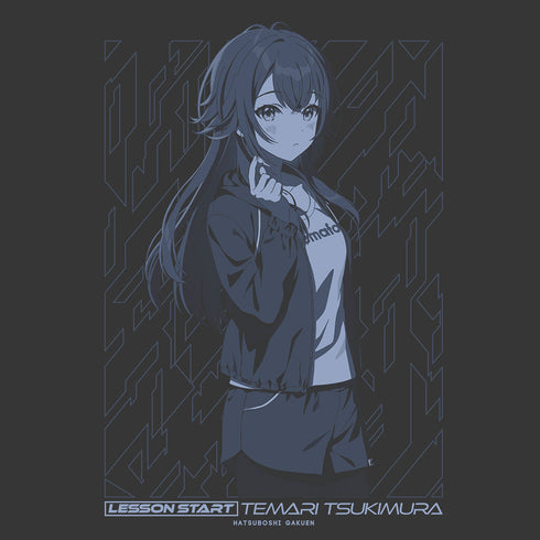 『学園アイドルマスター』月村手毬 Tシャツ スミ XL