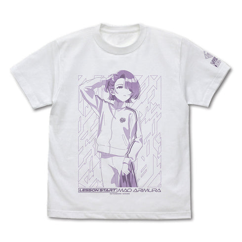 『学園アイドルマスター』有村麻央 Tシャツ ホワイト L