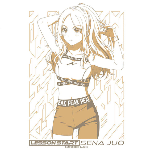 『学園アイドルマスター』十王星南 Tシャツ ホワイト S
