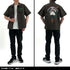 『葬送のフリーレン』フリーレン 刺繍ワークシャツ サンドカーキ L
