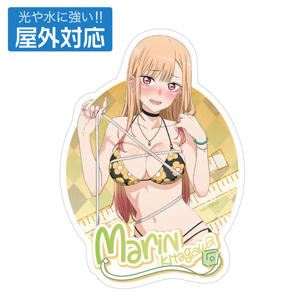 『その着せ替え人形は恋をする』描き下ろし 喜多川海夢 屋外対応ステッカー ドキドキの採寸Ver.