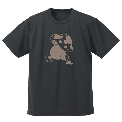 『ダンジョン飯』歩き茸 ドライTシャツ ガンメタル S