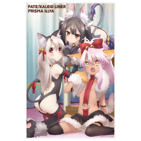『Fate/kaleid liner プリズマ☆イリヤ ツヴァイ ヘルツ!』けもみみイリヤ&美遊&クロエ アクリルアートスタンド