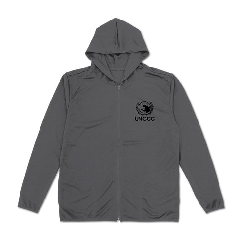『ゴジラシリーズ』ゴジラ 国連G対策センター 薄手ドライパーカー グレー XL