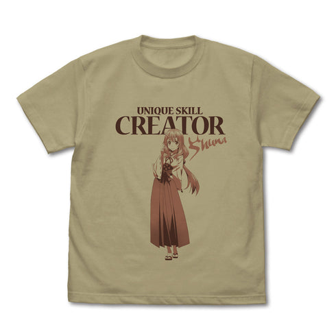 『転生したらスライムだった件』巫女姫シュナ Tシャツ サンドカーキ XL