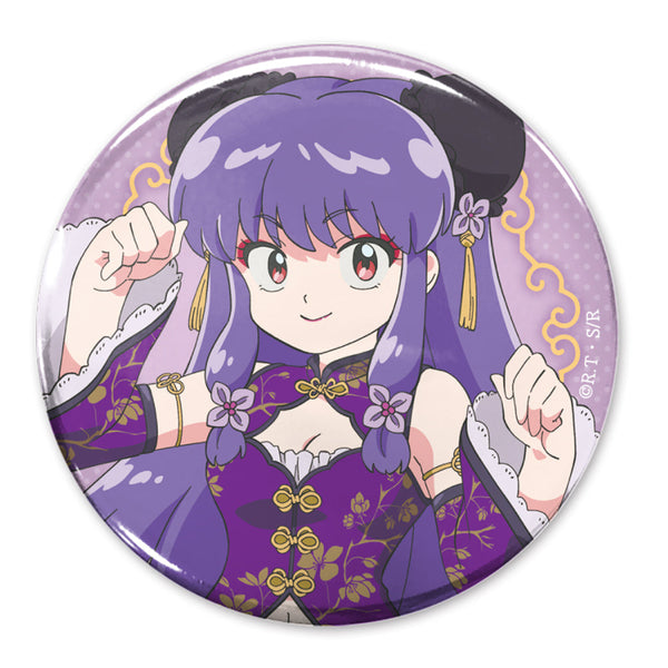『らんま1/2』描き下ろし シャンプー 65mm缶バッジ チャイナ×アイドルVer.