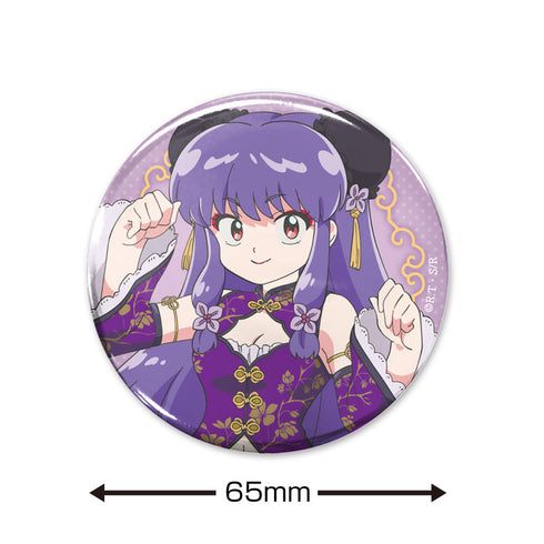 『らんま1/2』描き下ろし シャンプー 65mm缶バッジ チャイナ×アイドルVer.