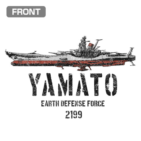 『宇宙戦艦ヤマト』Tシャツ ネイビー M