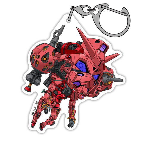 『機動戦士Gundam GQuuuuuuX』赤いガンダム アクリルつままれ