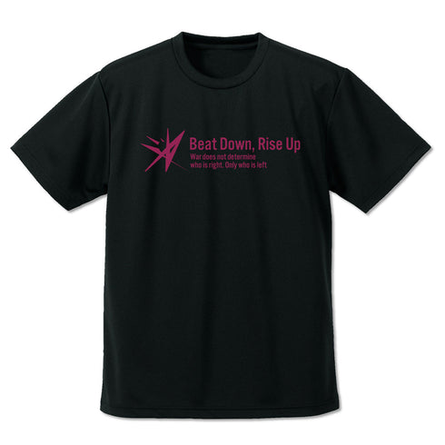 『ヘブンバーンズレッド』31A 部隊ロゴ ドライTシャツ ブラック S