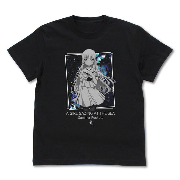 『Summer Pockets』鳴瀬しろは Tシャツ ブラック M