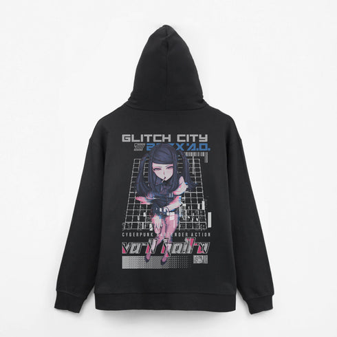 『VA-11 HALL-A』VA-11 Hall-A ジル ジップパーカー ブラック XXL