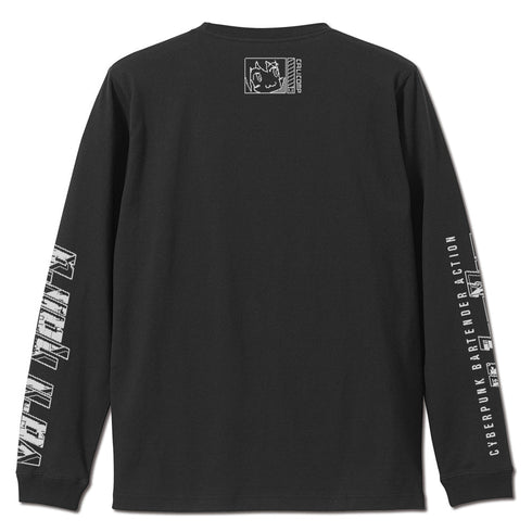 『VA-11 HALL-A』VA-11 Hall-A ジル 袖リブロングスリーブTシャツ ブラック S