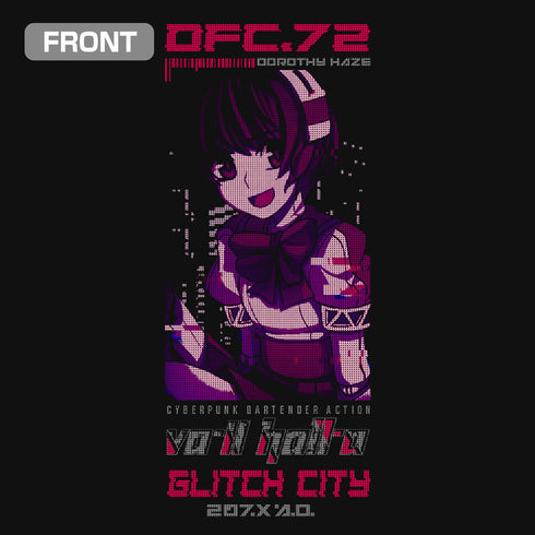 『VA-11 HALL-A』ドロシー・ヘイズ Tシャツ ブラック S