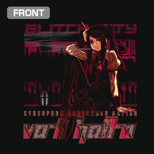 『VA-11 HALL-A』ジル・スティングレイ Tシャツ ブラック S