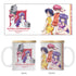 『らんま1/2』らんま・あかね・シャンプー フタ付きフルカラーマグカップ
