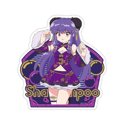 『らんま1/2』描き下ろし シャンプー 屋外対応ステッカー チャイナ×アイドルVer.