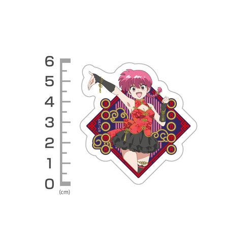 『らんま1/2』描き下ろし らんま ミニステッカーセット チャイナ×アイドルVer.
