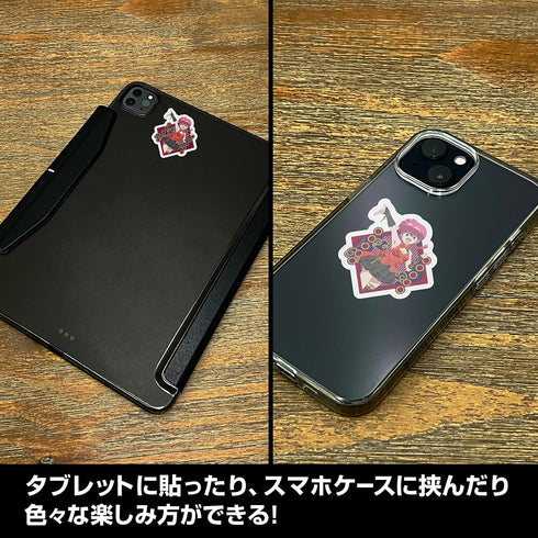 『らんま1/2』描き下ろし らんま ミニステッカーセット チャイナ×アイドルVer.