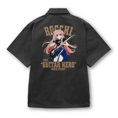 『ぼっち・ざ・ろっく!』後藤ひとり 刺繍ワークシャツ Playing the guitar Ver. 2025MODEL サンドカーキ XL