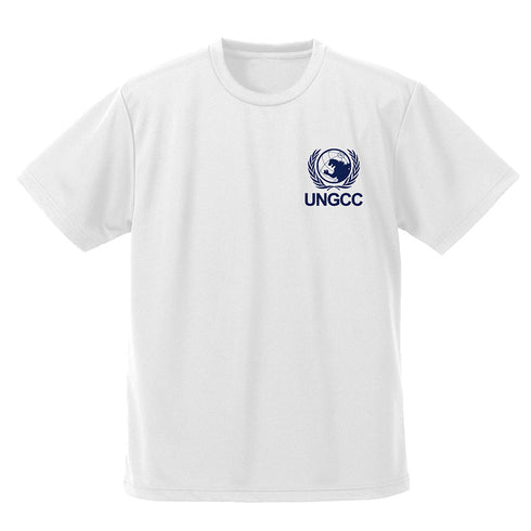『ゴジラシリーズ』ゴジラ 国連G対策センター ロゴ ドライTシャツ ホワイト L