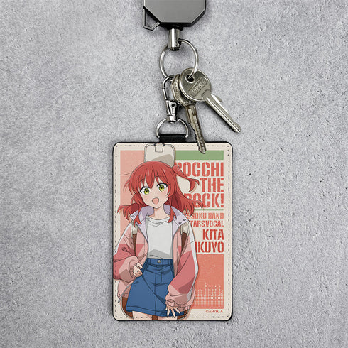 『ぼっち・ざ・ろっく!』喜多郁代 パスケース(ナスカン付き) ストリートファッションVer.