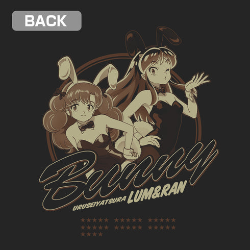 『うる星やつら』バニーガール ラム&ラン ジップパーカー ブラック L