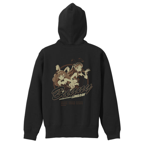 『うる星やつら』バニーガール ラム&ラン ジップパーカー モス XL