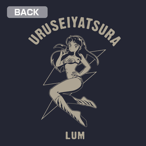 『うる星やつら』ラムの電撃 ジップパーカー モス M