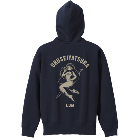 『うる星やつら』ラムの電撃 ジップパーカー モス XXL