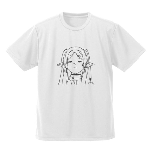 『葬送のフリーレン』フリーレン フェイス ドライTシャツ ガンメタル XL