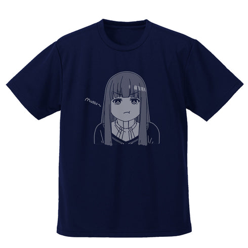 『葬送のフリーレン』フェルン フェイス ドライTシャツ ネイビー L