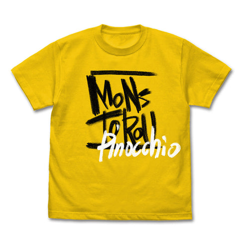『ガールズバンドクライ』河原木桃香の「MONSTOROU Pinocchio」 Tシャツ カナリアイエロー S