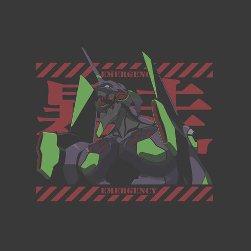 『EVANGELION』初号機 Tシャツ 夜間暴走Ver. スミ S