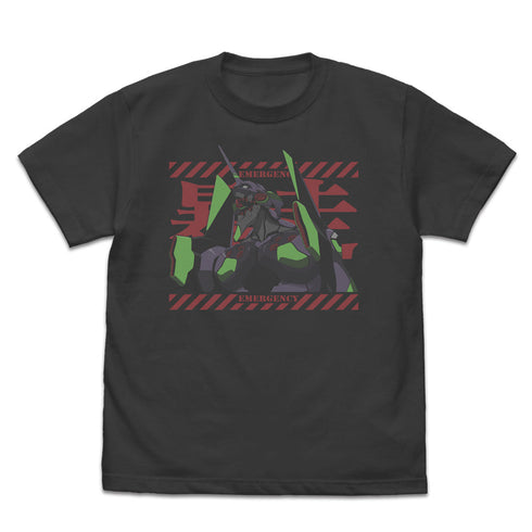 『EVANGELION』初号機 Tシャツ 夜間暴走Ver. スミ XL