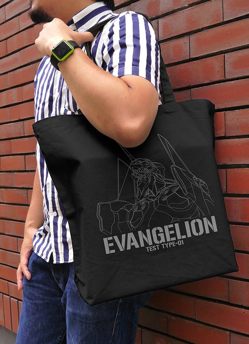 『EVANGELION』初号機 ラージトート 暴走Ver. ブラック