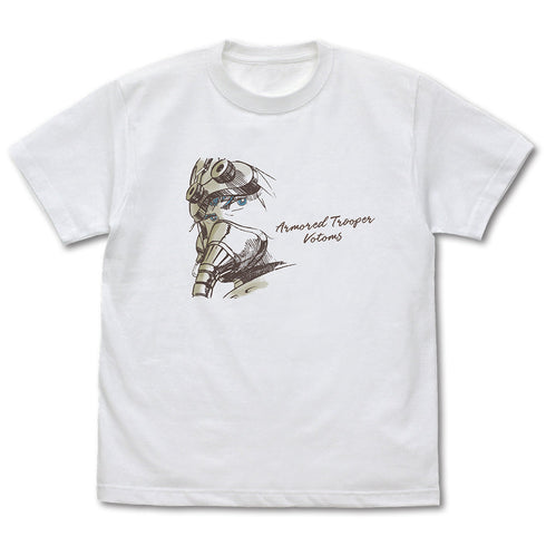 『装甲騎兵ボトムズ』キリコ アイキャッチイラスト Tシャツ サンドカーキ L