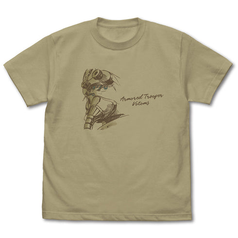 『装甲騎兵ボトムズ』キリコ アイキャッチイラスト Tシャツ ホワイト L
